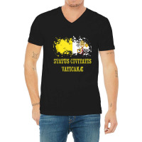 Vatican Ciian For Status Civitatis Vaticanæ And Vatican City Tank Top V-neck Tee | Artistshot