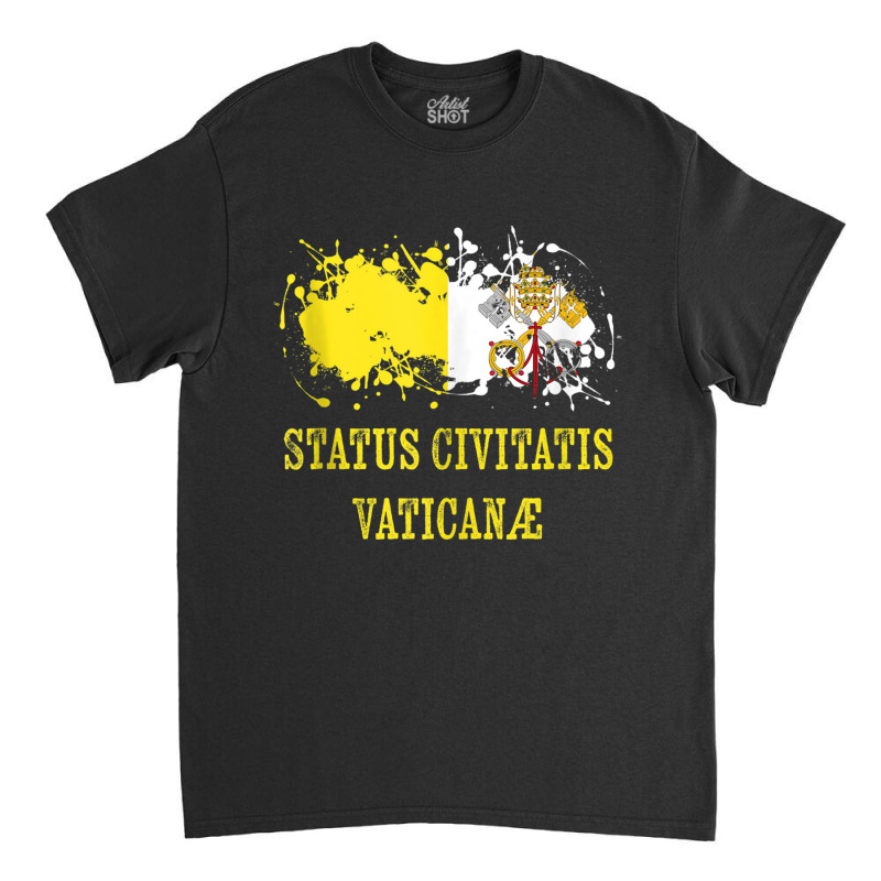 Vatican Ciian For Status Civitatis Vaticanæ And Vatican City Tank Top Classic T-shirt by matheeishilo | Artistshot