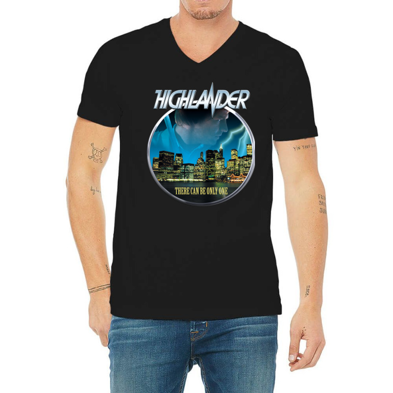 Highlander V-Neck Tee by amwayfigeljy | Artistshot