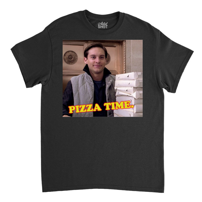 Pizza Time! Classic T-shirt by aspiusbekalu | Artistshot