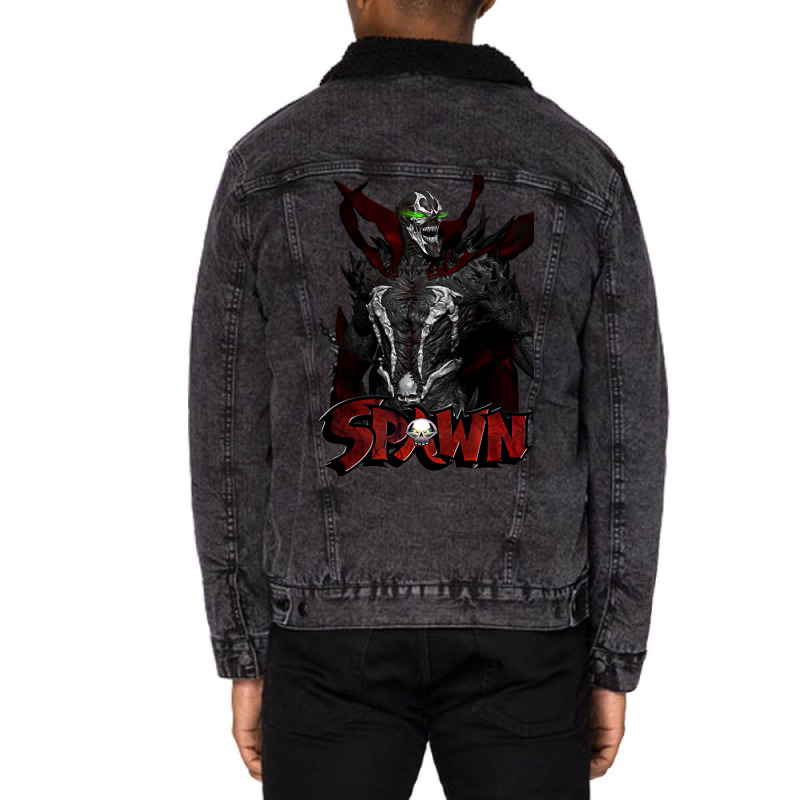 The Hell Spawn Unisex Sherpa-lined Denim Jacket | Artistshot