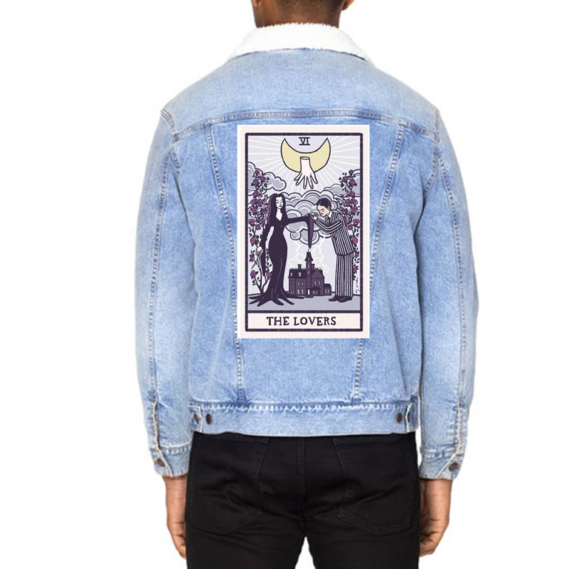 The Lovers Unisex Sherpa-lined Denim Jacket | Artistshot