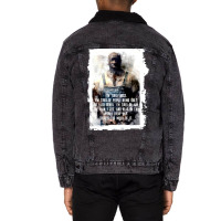 John Coffey Tired Watercolor Unisex Sherpa-lined Denim Jacket | Artistshot