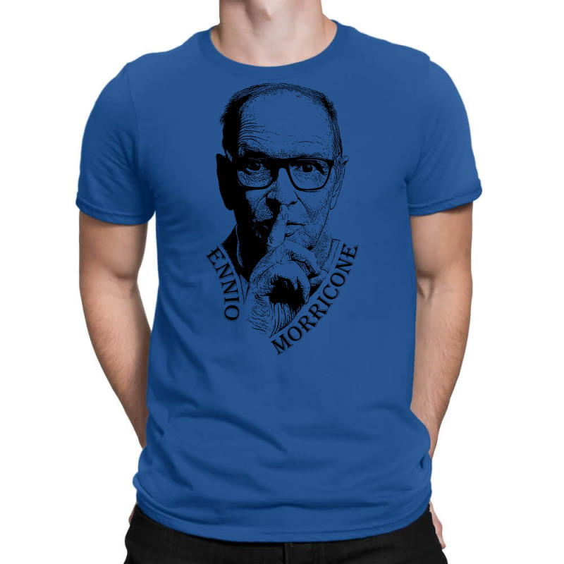 Ennio Morricone   Movie Music Composer T-shirt | Artistshot