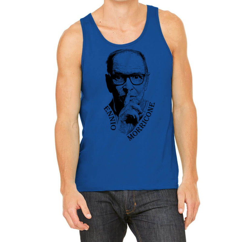 Ennio Morricone   Movie Music Composer Tank Top | Artistshot