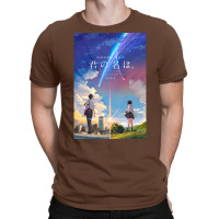 Kimi No Na Wa  Your Name Anime Movie Poster Best Res T-shirt | Artistshot