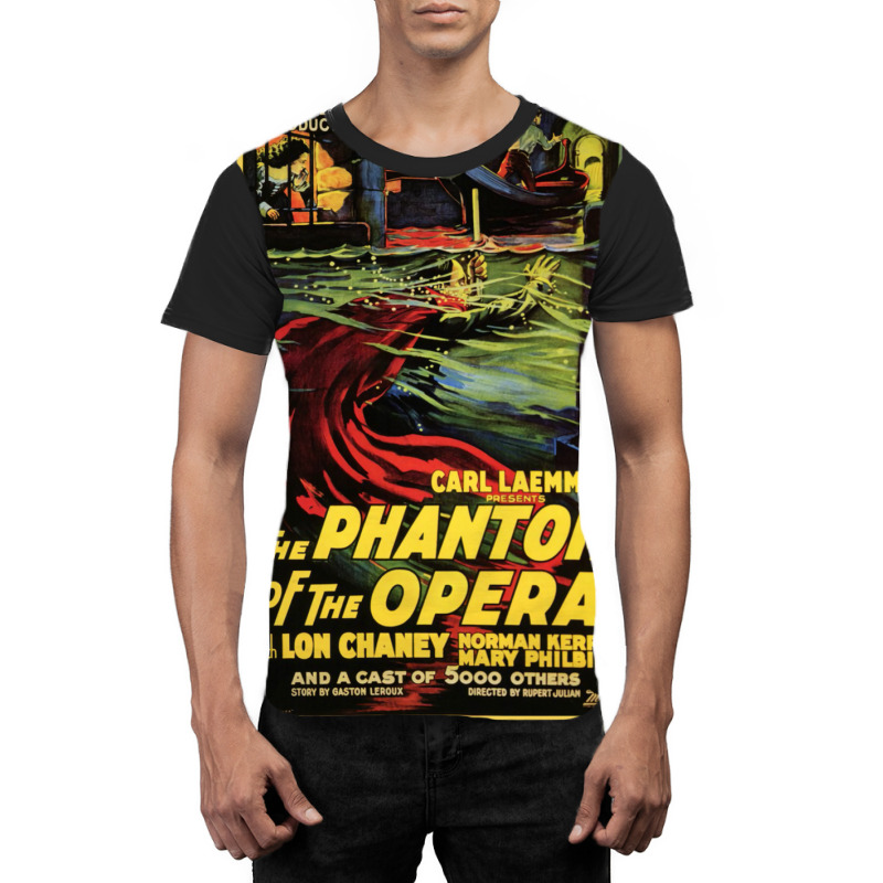 The Phantom Of The Opera Graphic T-shirt | Artistshot