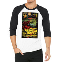 The Phantom Of The Opera 3/4 Sleeve Shirt | Artistshot