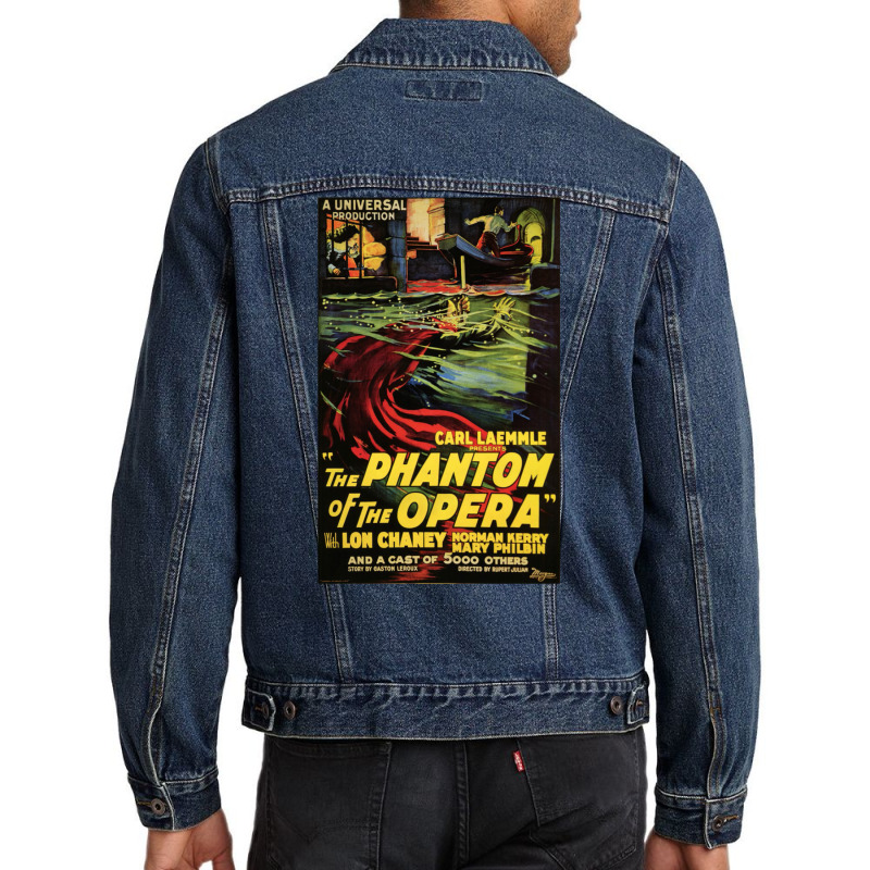 The Phantom Of The Opera Men Denim Jacket | Artistshot