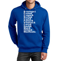 The Thing Movie Death Order Helvetica Jetset Horror Science Fiction Fa Unisex Hoodie | Artistshot