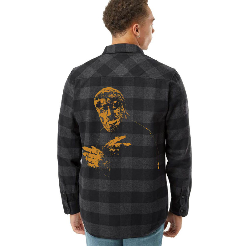 The Wolf Man Flannel Shirt | Artistshot