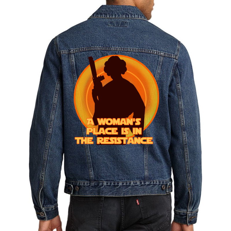 The Resistance Men Denim Jacket | Artistshot