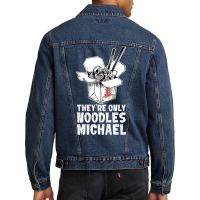 They're Only Noodles Michael Men Denim Jacket | Artistshot