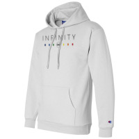 Infinity   Black Clean Champion Hoodie | Artistshot