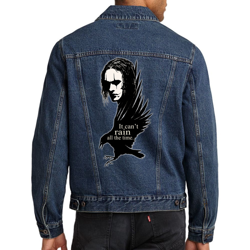 It Can't Rain All The Time Men Denim Jacket | Artistshot