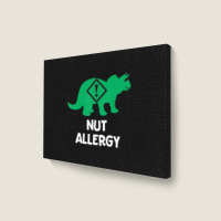 Food Allergy Allergic Nuts Warning Kids Toddler Landscape Canvas Print | Artistshot