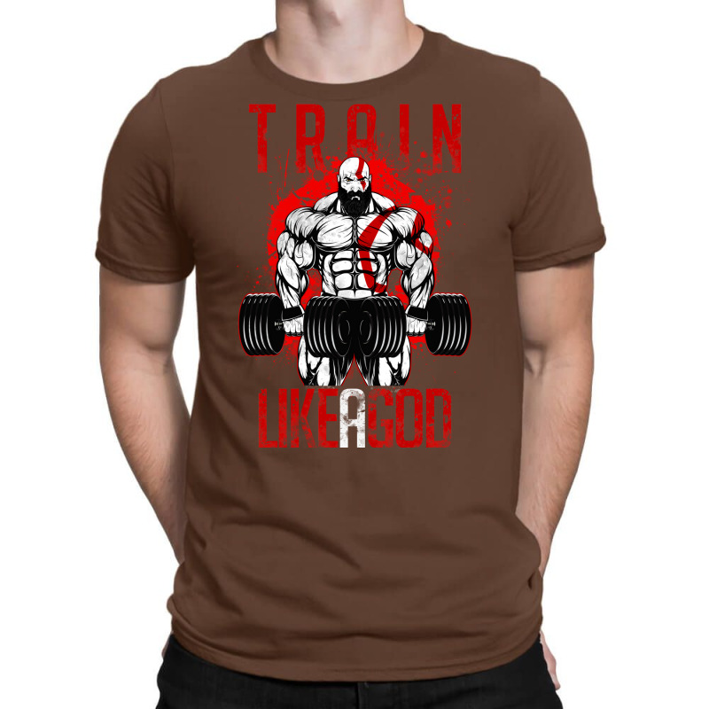 Train Like A God T-shirt | Artistshot