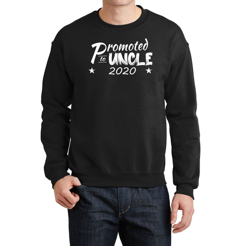 Promoted To Uncle 2020 Crewneck Sweatshirt | Artistshot