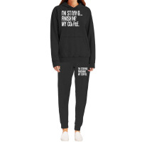 I'm Staying...finishing My Coffee. The Big Lebowski Hoodie & Jogger Set | Artistshot