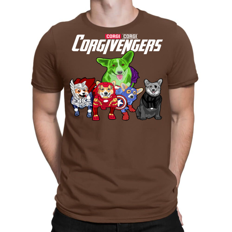 The Corgivengers T-shirt | Artistshot