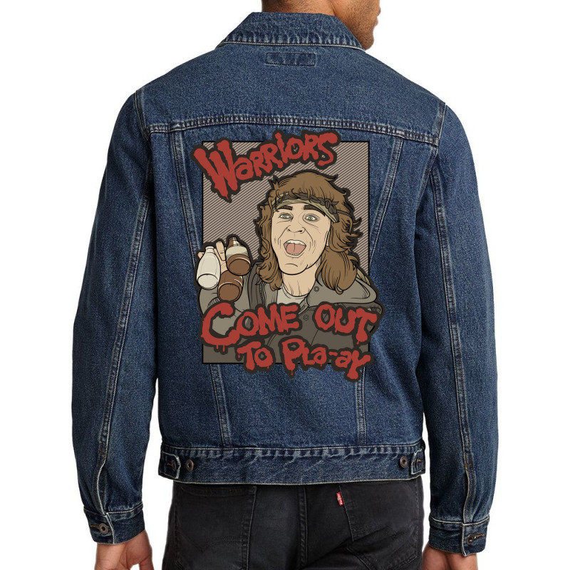 Warriors... Come Out To Pla Ay... Men Denim Jacket | Artistshot