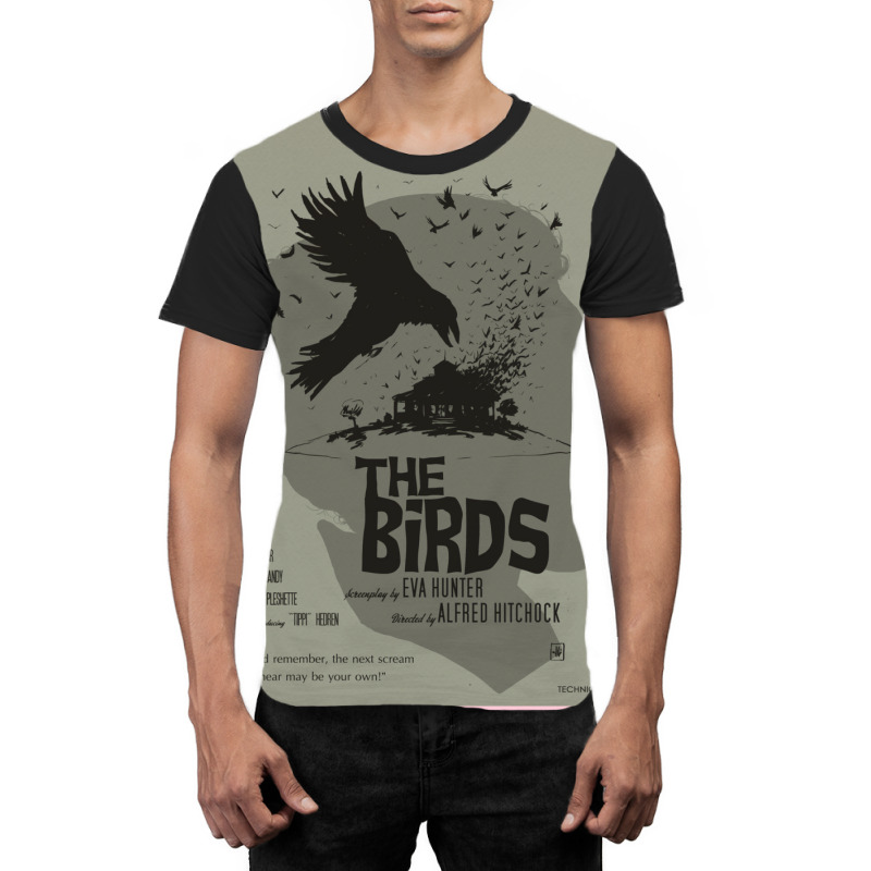 The Birds  Alternative Poster Graphic T-shirt | Artistshot