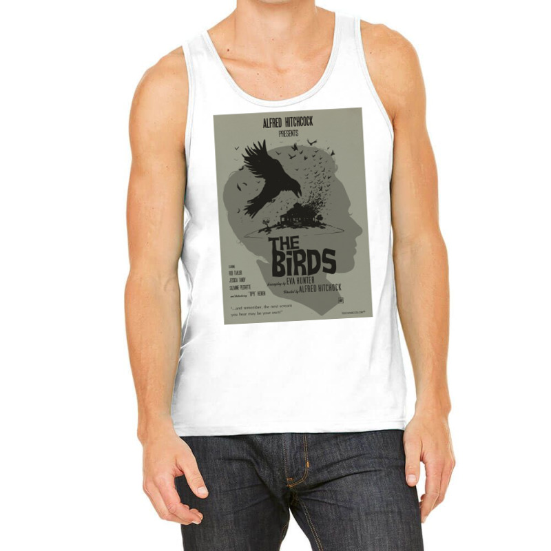 The Birds  Alternative Poster Tank Top | Artistshot