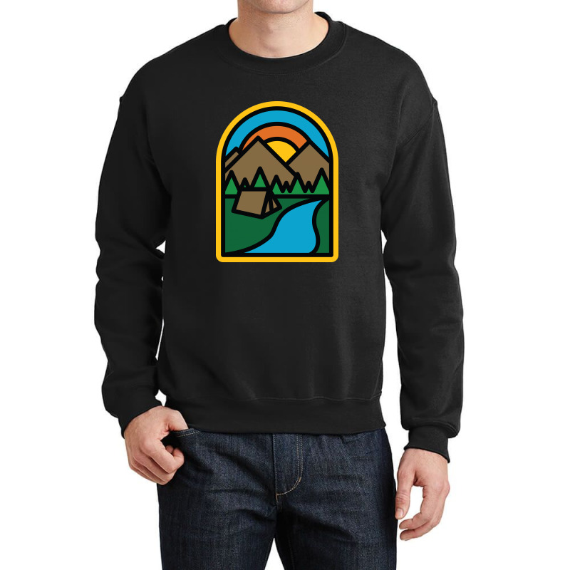 Camp Bold Crewneck Sweatshirt | Artistshot