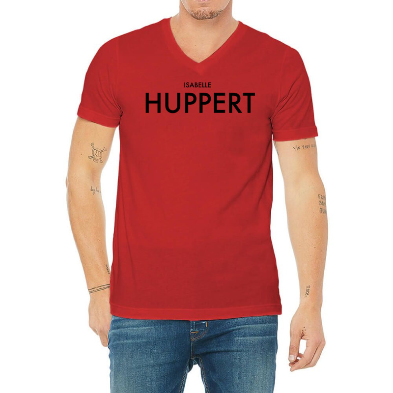 Isabelle Huppert V-neck Tee | Artistshot