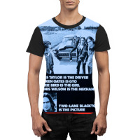 Two Lane Blacktop Graphic T-shirt | Artistshot