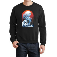 The Great Water Dragon Crewneck Sweatshirt | Artistshot