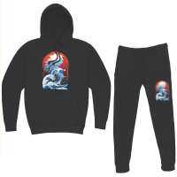 The Great Water Dragon Hoodie & Jogger Set | Artistshot