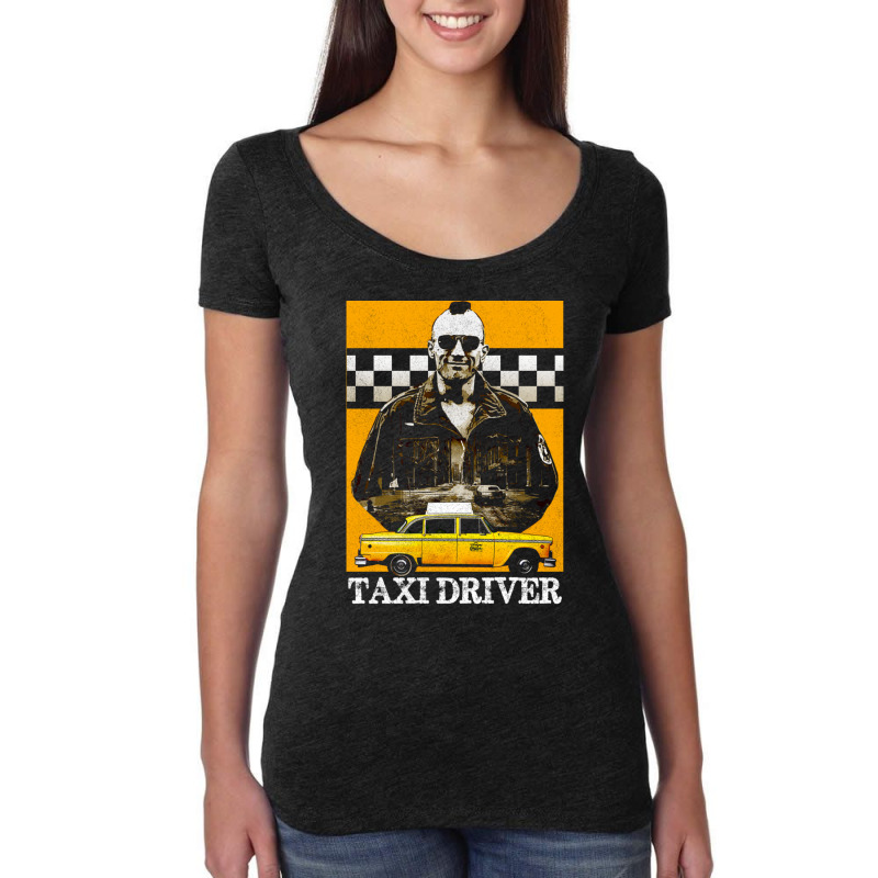 Taxi Driver Travis Bickle New York Design Women's Triblend Scoop T-shirt by JohnLoechler | Artistshot