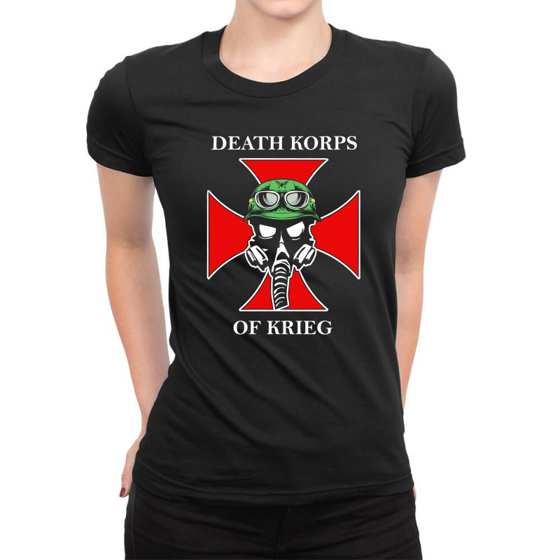 The Death Korps Of Krieg Ladies Fitted T-Shirt by Aheupote | Artistshot