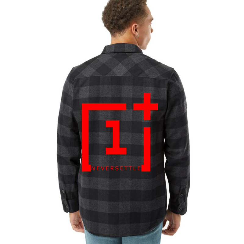 Oneplus Never Settle Flannel Shirt by STEVEHICKS | Artistshot