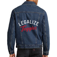 Legalize Tuggies Men Denim Jacket | Artistshot