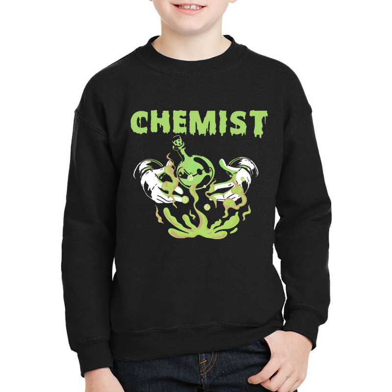 Chemistry Chemist Scientist Chemistry Science Microbiology Ph Youth Sweatshirt by daunikan | Artistshot