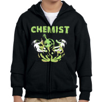 Chemistry Chemist Scientist Chemistry Science Microbiology Ph Youth Zipper Hoodie | Artistshot