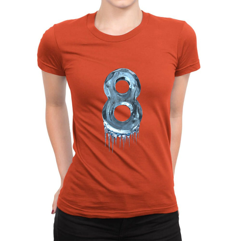 Eight   Eight Ladies Fitted T-Shirt by sarimekar | Artistshot