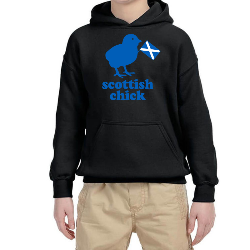 Limited Edition Scottish Chick Youth Hoodie | Artistshot