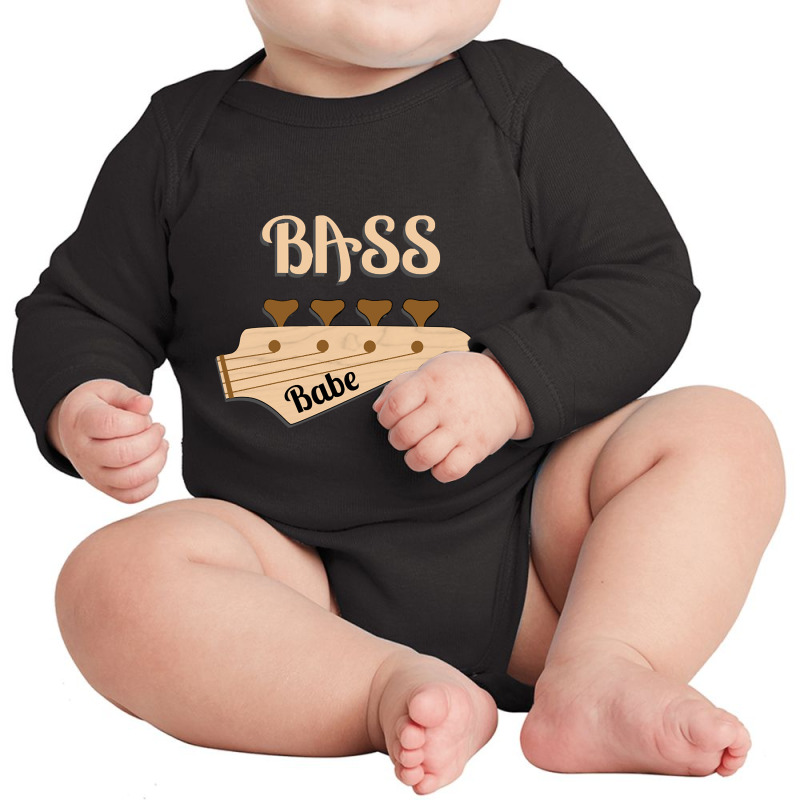 Hot Trend Bass Babe - Rock Your Socks Long Sleeve Baby Bodysuit by declangreenwood | Artistshot