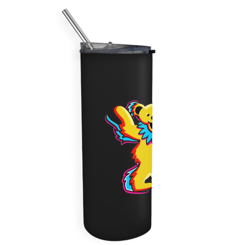 Dancing Grateful Bears Skinny Tumbler | Artistshot