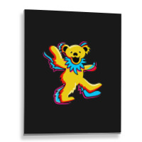 Dancing Grateful Bears Metal Print Vertical | Artistshot