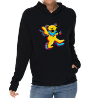 Dancing Grateful Bears Lightweight Hoodie | Artistshot