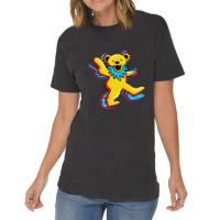 Dancing Grateful Bears Vintage T-shirt | Artistshot