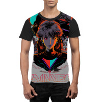 Neon Genesis Evangelion Retro Vintage 50 Graphic T-shirt | Artistshot