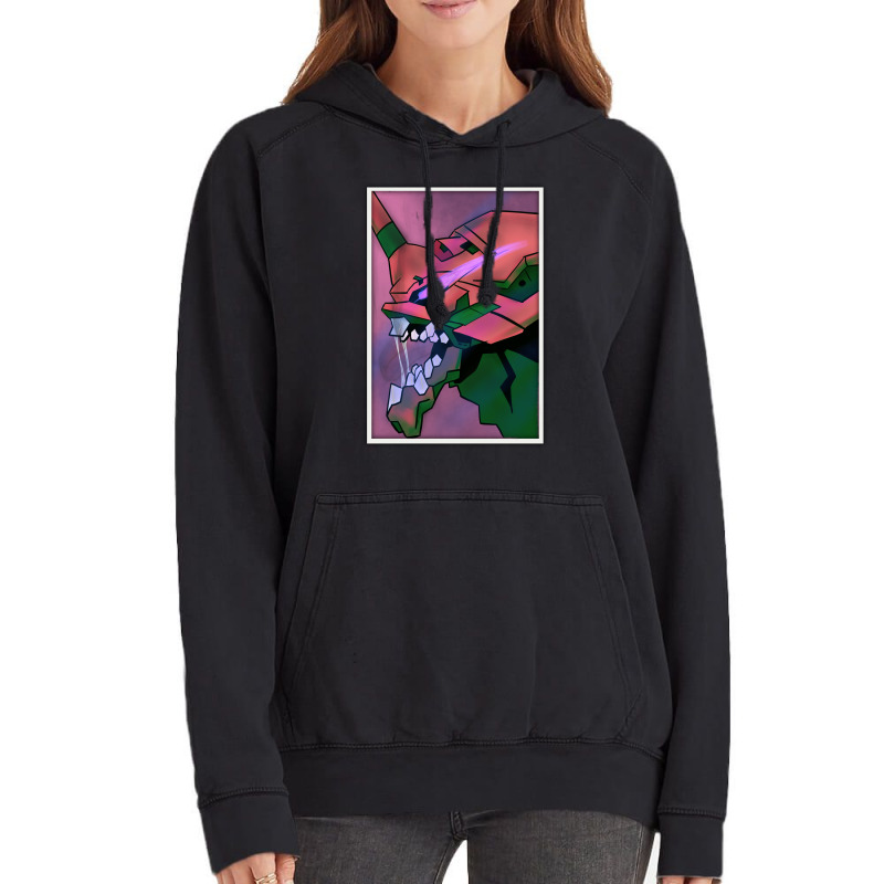 Neon Genisis Evangelion Unit 01 Alternate Colour Vintage Hoodie | Artistshot