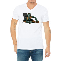 Zombie Apocalypse V-neck Tee | Artistshot