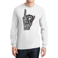 J15 Founder's Day Aka Women Hand Sign Words T Shirt Long Sleeve Shirts | Artistshot