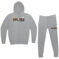 Call Me If You Get Lost Hipster Hoodie & Jogger Set | Artistshot